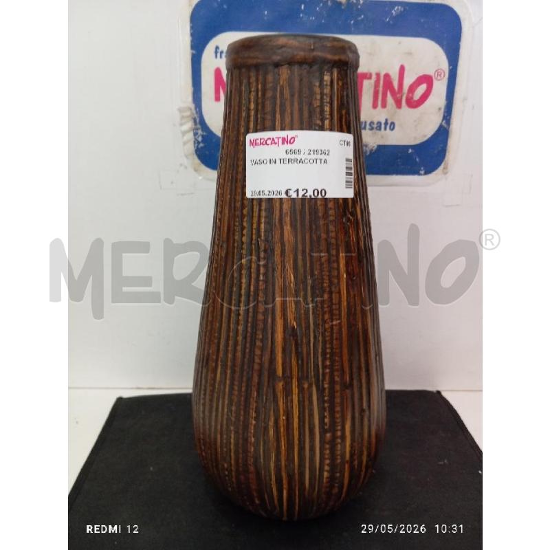VASO IN TERRACOTTA  | Mercatino dell'Usato Catania stazione centrale 1