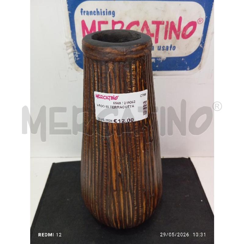 VASO IN TERRACOTTA  | Mercatino dell'Usato Catania stazione centrale 2