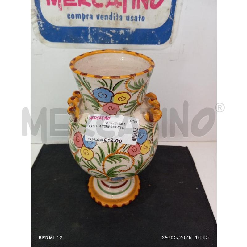 VASO IN TERRACOTTA  | Mercatino dell'Usato Catania stazione centrale 2