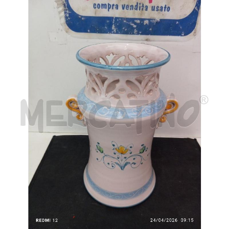 VASO IN TERRACOTTA S STEFANO CAMASTRA | Mercatino dell'Usato Catania stazione centrale 2