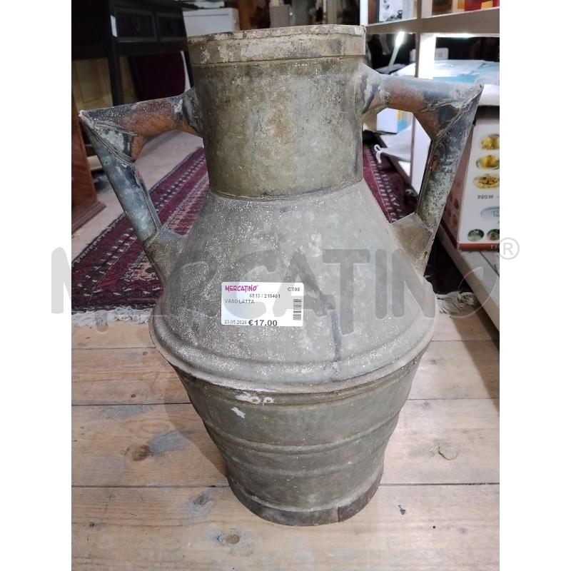 VASO LATTA | Mercatino dell'Usato Catania stazione centrale 2