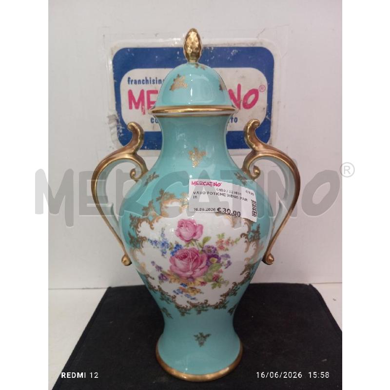 VASO POTICHE WEUS PARIS  | Mercatino dell'Usato Catania stazione centrale 1