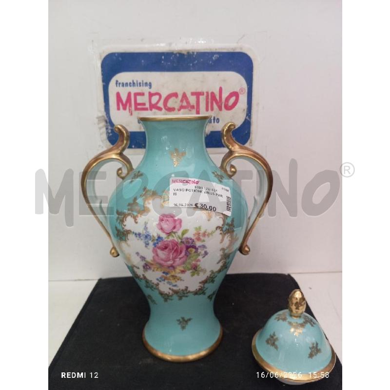 VASO POTICHE WEUS PARIS  | Mercatino dell'Usato Catania stazione centrale 2