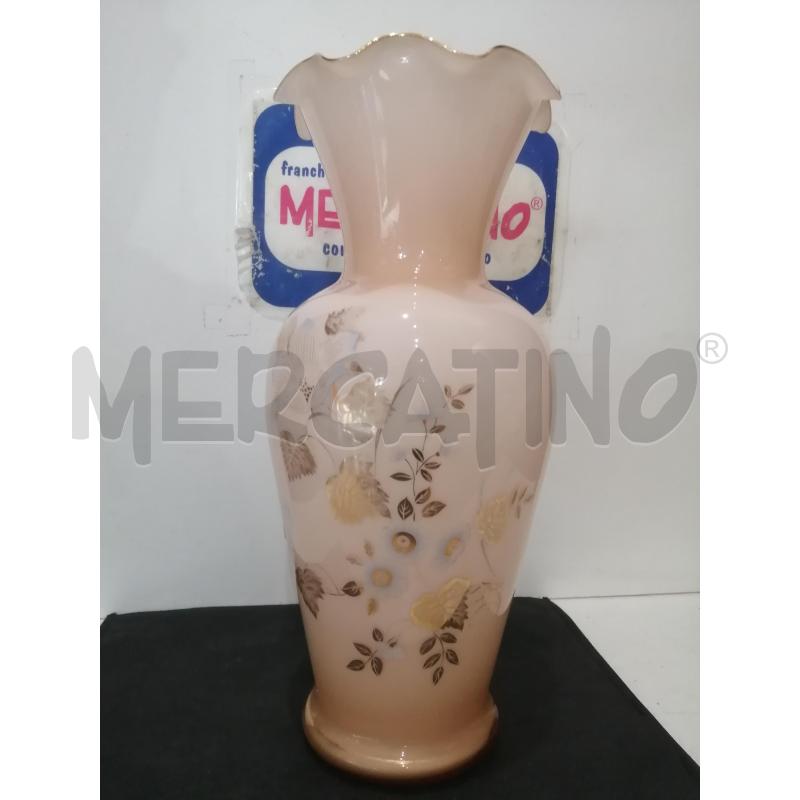 VASO ROSA VETRO | Mercatino dell'Usato Catania stazione centrale 1