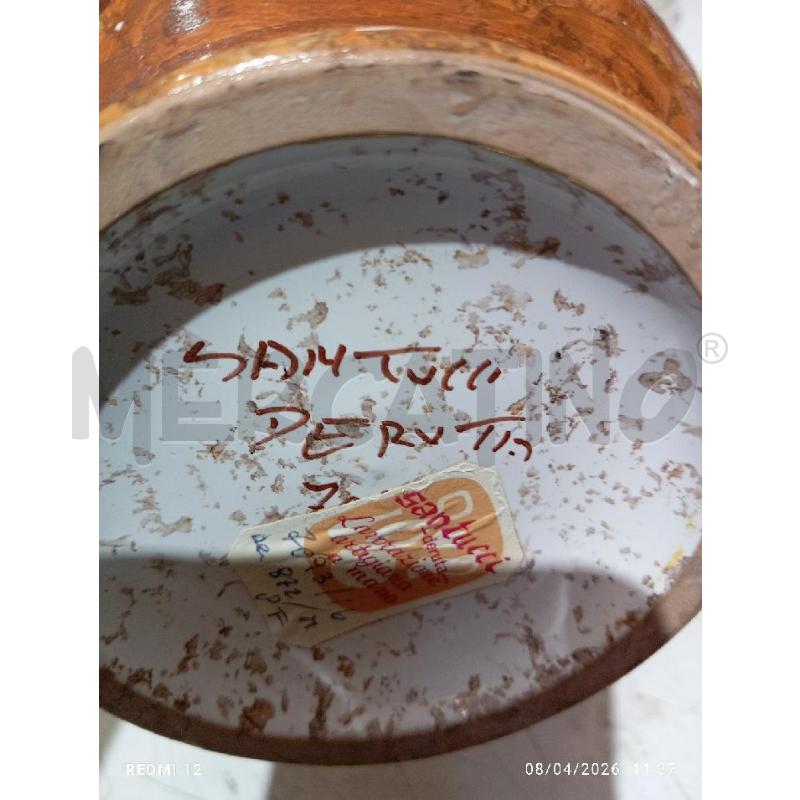 VASO SANTUCCI DERUTA | Mercatino dell'Usato Catania stazione centrale 4