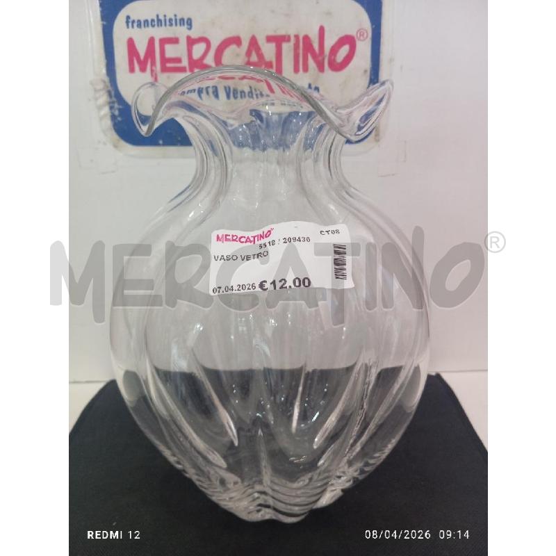 VASO VETRO | Mercatino dell'Usato Catania stazione centrale 3