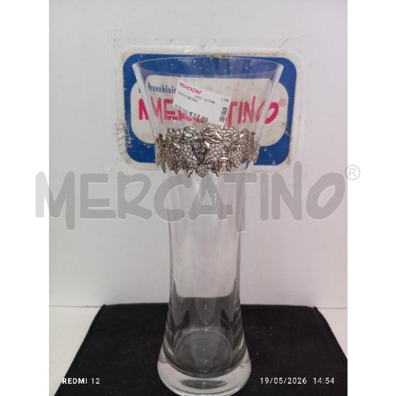 VASO VETRO | Mercatino dell'Usato Catania stazione centrale 1