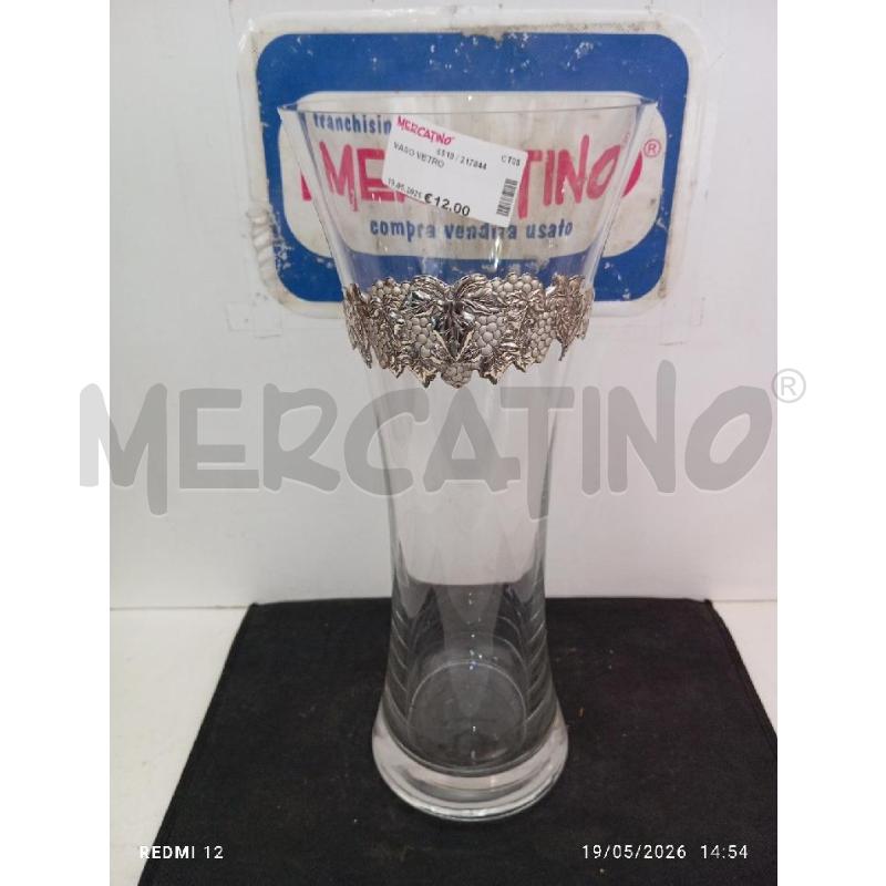 VASO VETRO | Mercatino dell'Usato Catania stazione centrale 3