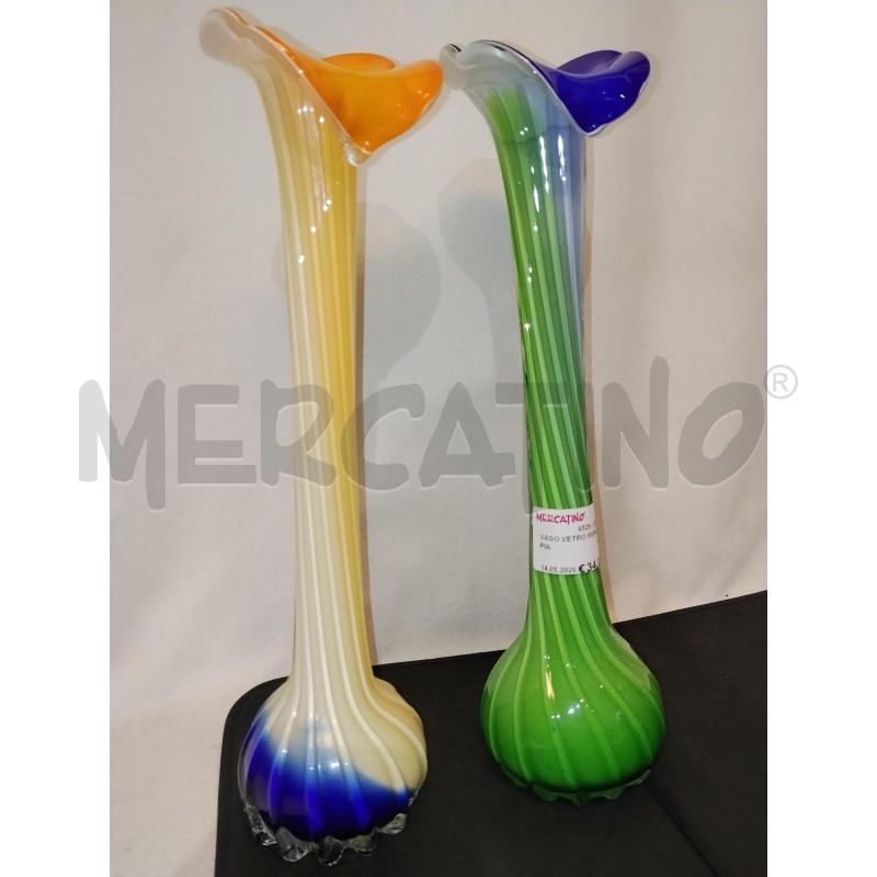 VASO VETRO MURANO COPPIA | Mercatino dell'Usato Catania stazione centrale 4