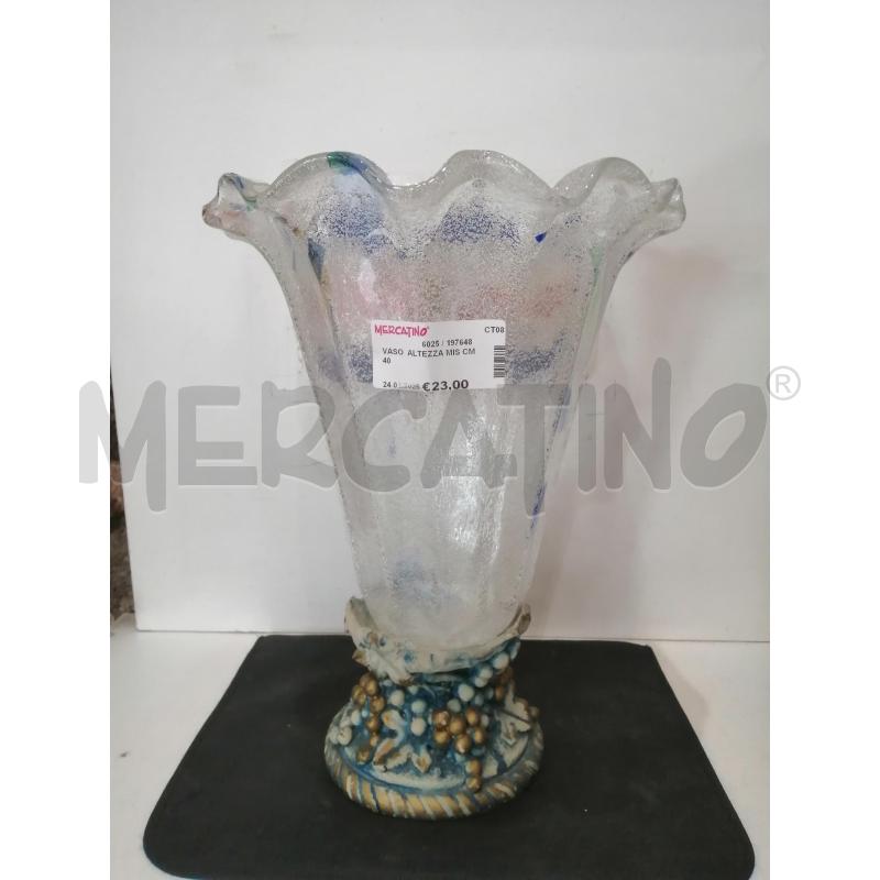 VASO  ALTEZZA MIS CM 40 | Mercatino dell'Usato Catania stazione centrale 1