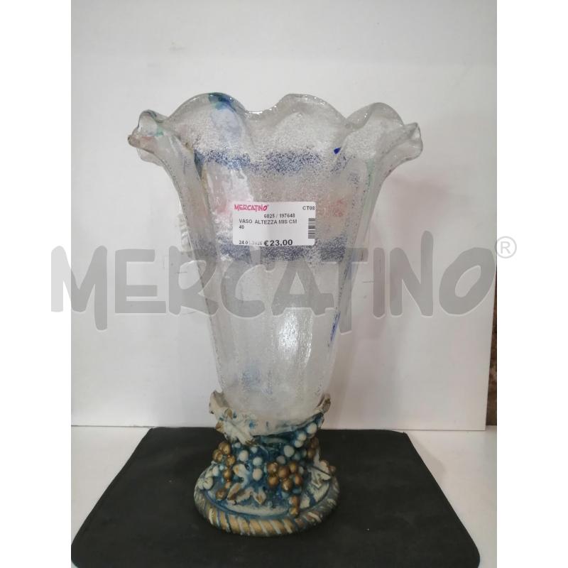 VASO  ALTEZZA MIS CM 40 | Mercatino dell'Usato Catania stazione centrale 3