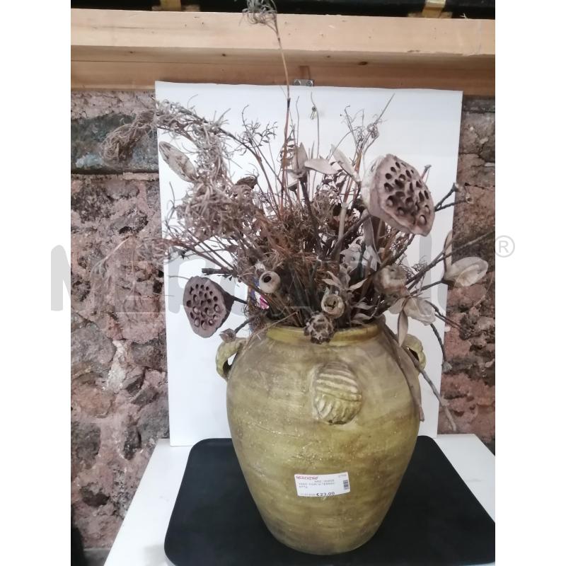 VASO  FIORI IN TERRACOTTA  | Mercatino dell'Usato Catania stazione centrale 1