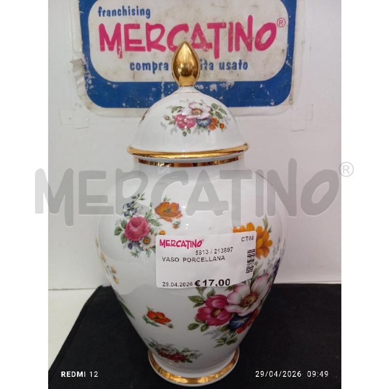 VASO  PORCELLANA | Mercatino dell'Usato Catania stazione centrale 1