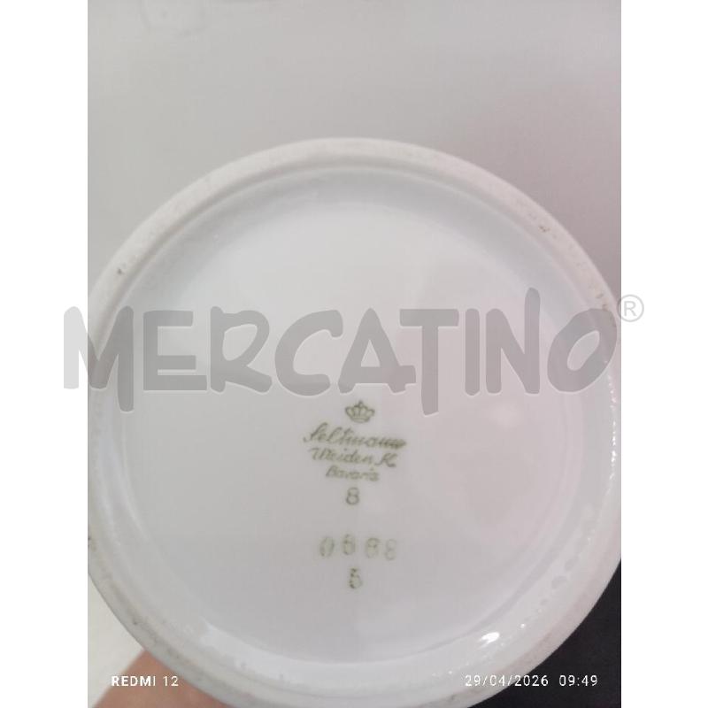 VASO  PORCELLANA | Mercatino dell'Usato Catania stazione centrale 3