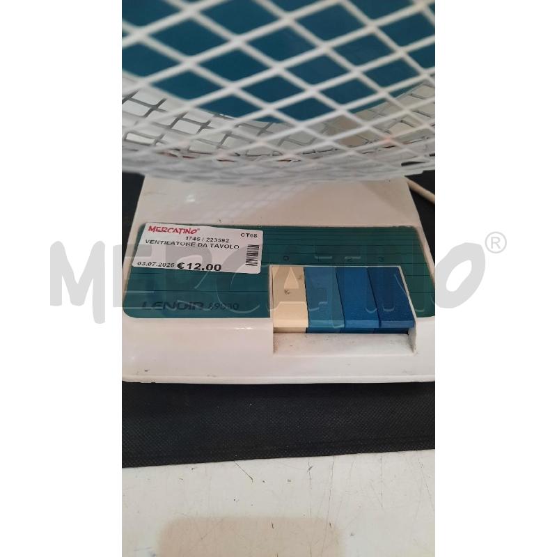 VENTILATORE DA TAVOLO | Mercatino dell'Usato Catania stazione centrale 2