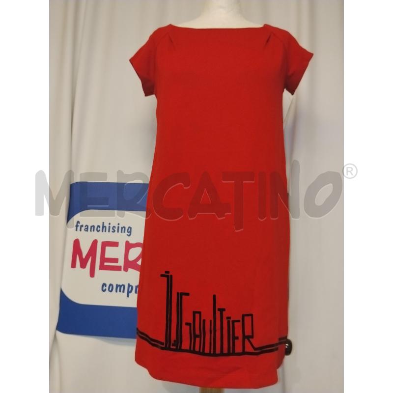 VESTITO BAMBINA JEAN PAUL GAULTIER ROSSO | Mercatino dell'Usato Catania stazione centrale 1