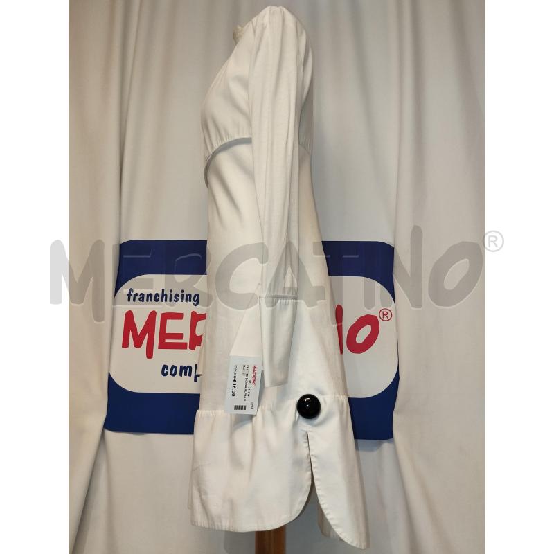 VESTITO DONNA ALPHA BIANCO | Mercatino dell'Usato Catania stazione centrale 2