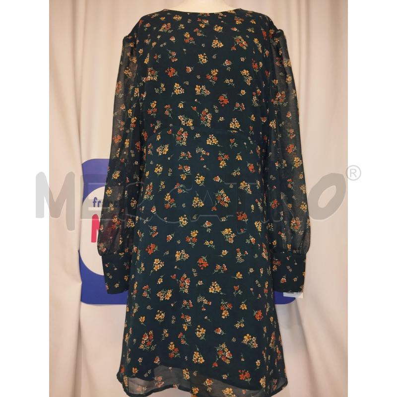 VESTITO DONNA APRICOT VERDE A FIORI  | Mercatino dell'Usato Catania stazione centrale 1