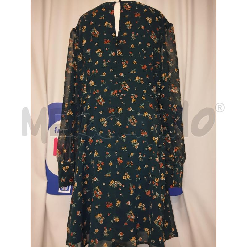 VESTITO DONNA APRICOT VERDE A FIORI  | Mercatino dell'Usato Catania stazione centrale 3