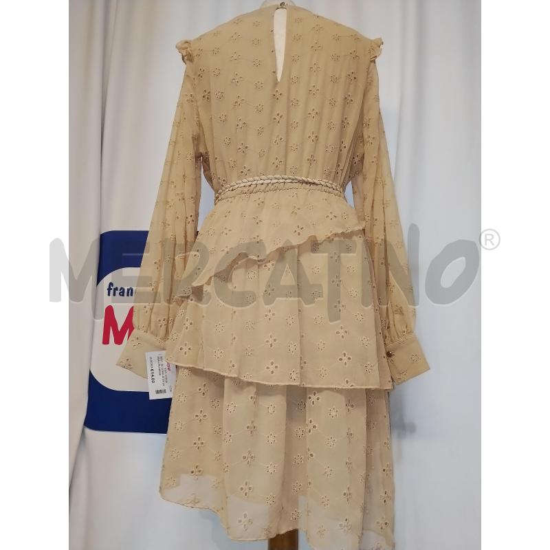 VESTITO DONNA ATOS LAMBARDINI BEIGE | Mercatino dell'Usato Catania stazione centrale 3