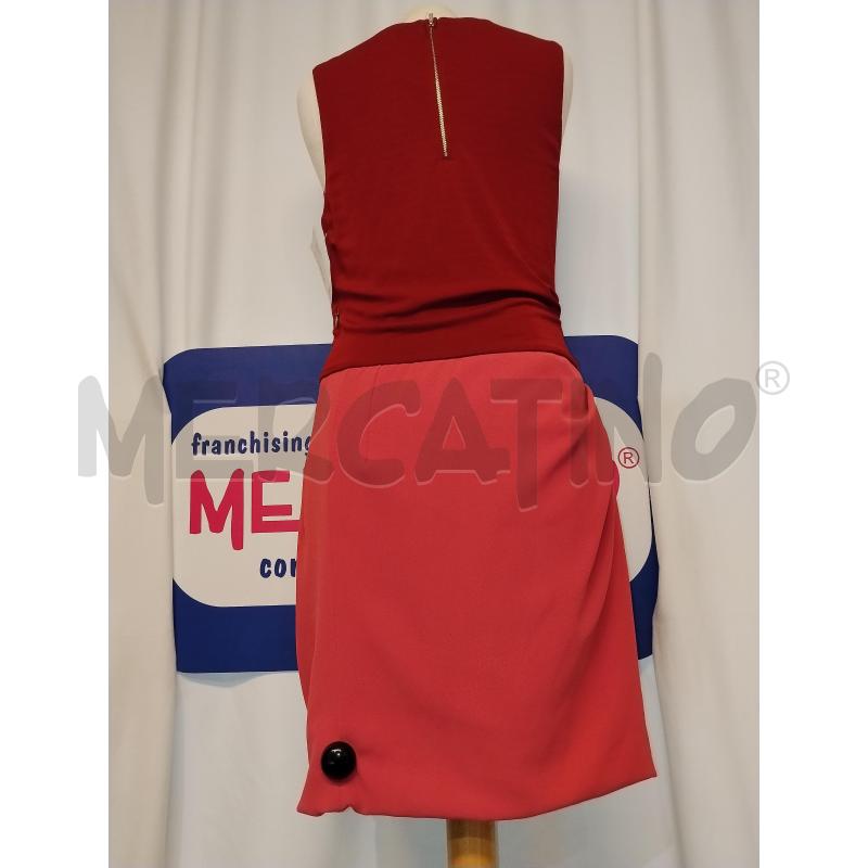 VESTITO DONNA ATOS LOMBARDINI  BORDEAUX  | Mercatino dell'Usato Catania stazione centrale 3