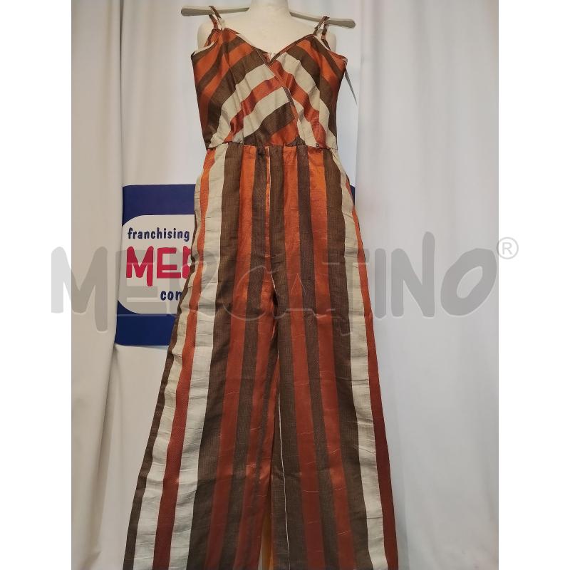 VESTITO DONNA A TUTA KOCCA  BRONZO E BEIGE  | Mercatino dell'Usato Catania stazione centrale 1