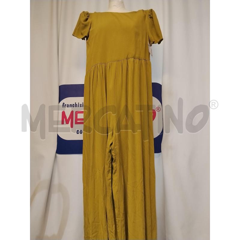 VESTITO DONNA A TUTA SENAPE  | Mercatino dell'Usato Catania stazione centrale 1