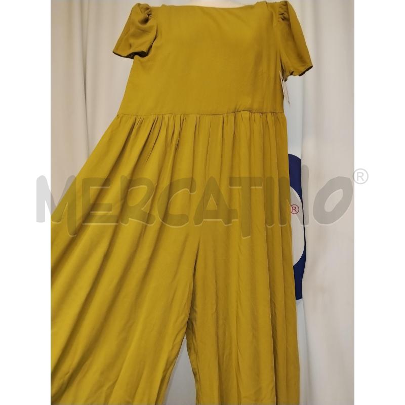VESTITO DONNA A TUTA SENAPE  | Mercatino dell'Usato Catania stazione centrale 2