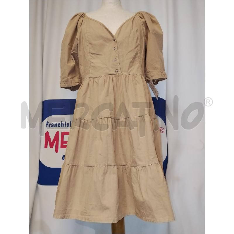 VESTITO DONNA BEIGE  SO ALLURE  | Mercatino dell'Usato Catania stazione centrale 1