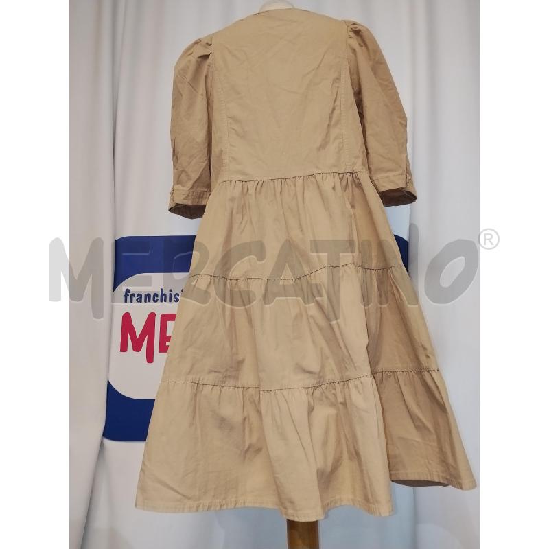 VESTITO DONNA BEIGE  SO ALLURE  | Mercatino dell'Usato Catania stazione centrale 3