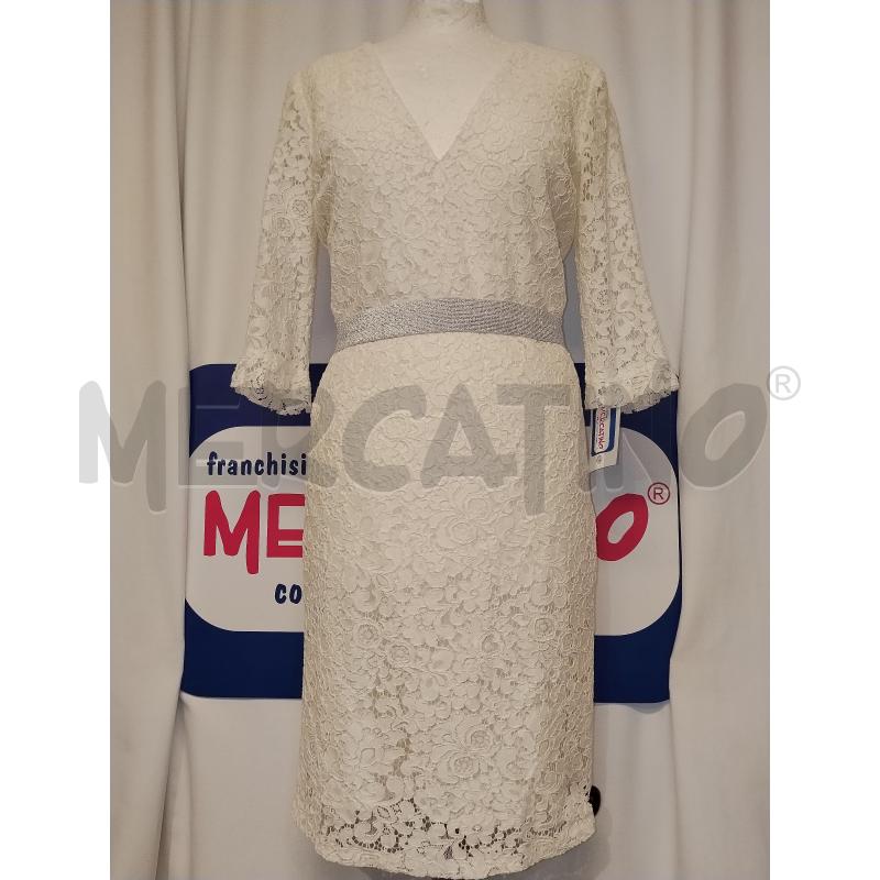 VESTITO DONNA BIANCO IMPERIAL   | Mercatino dell'Usato Catania stazione centrale 1