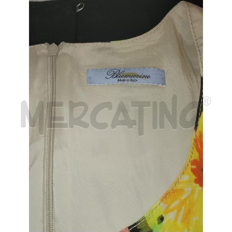 VESTITO DONNA BLUMARINE BEIGE A FANTASIA | Mercatino dell'Usato Catania stazione centrale 4