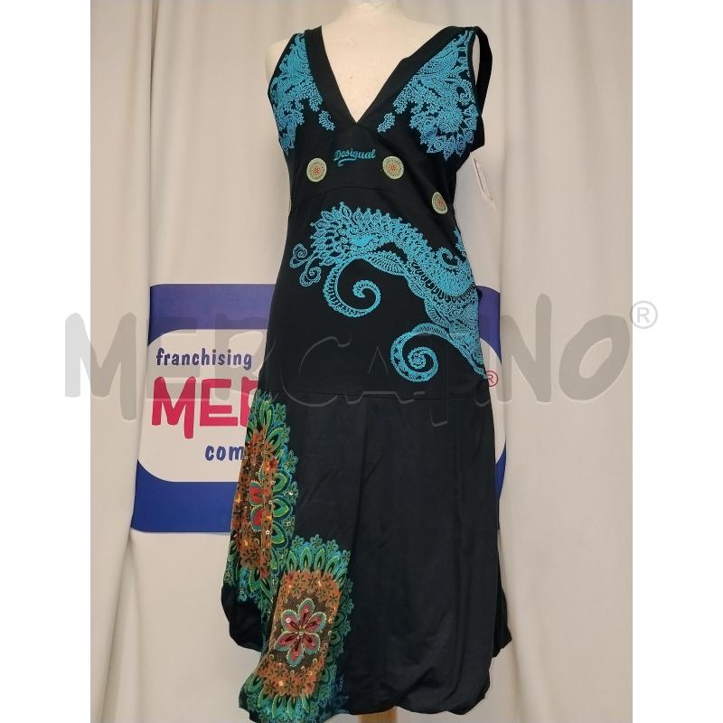 VESTITO DONNA BLU DESIGUAL  | Mercatino dell'Usato Catania stazione centrale 1