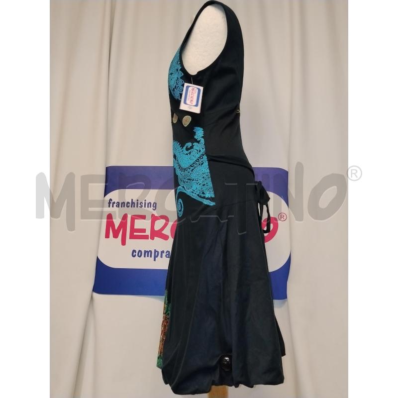 VESTITO DONNA BLU DESIGUAL  | Mercatino dell'Usato Catania stazione centrale 2