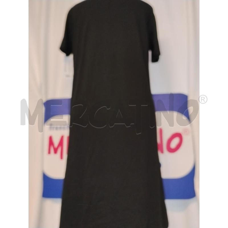 VESTITO DONNA CACHE CACHE NERO EFFETTO DORATO E ARGENTATO | Mercatino dell'Usato Catania stazione centrale 3