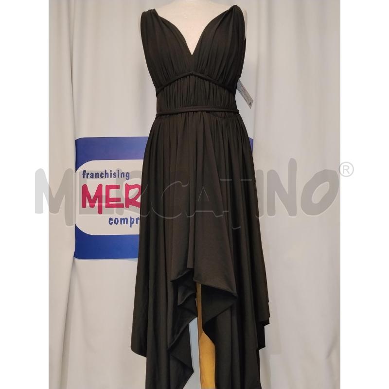 VESTITO DONNA CALZEDONIA NERO ARRICCIATO IN VITA | Mercatino dell'Usato Catania stazione centrale 1