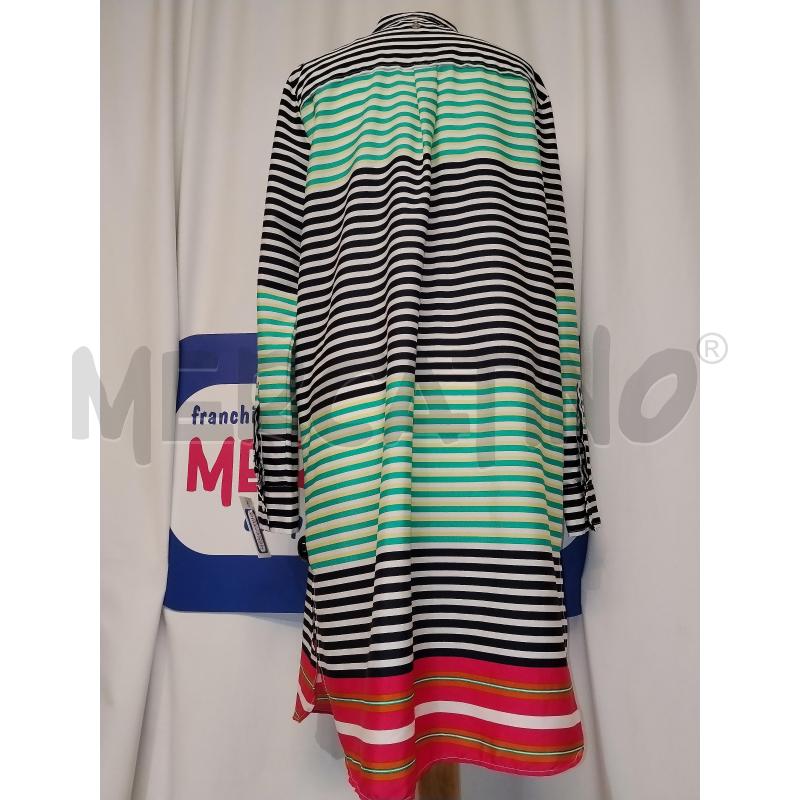 VESTITO DONNA CAMOMILLA CAMICIONE COLORATO A RIGHE | Mercatino dell'Usato Catania stazione centrale 3