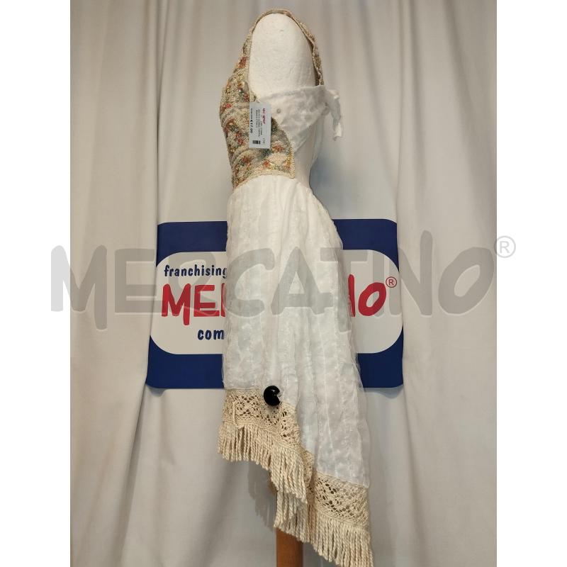 VESTITO DONNA CAPITAL  BIANCO ETNICO  | Mercatino dell'Usato Catania stazione centrale 2