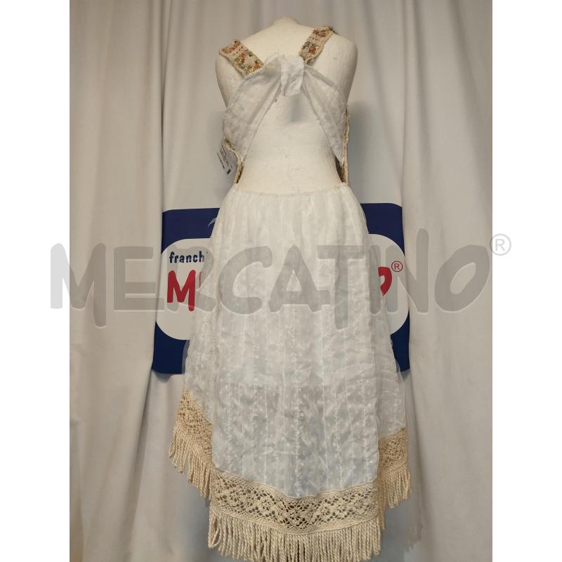 VESTITO DONNA CAPITAL  BIANCO ETNICO  | Mercatino dell'Usato Catania stazione centrale 3