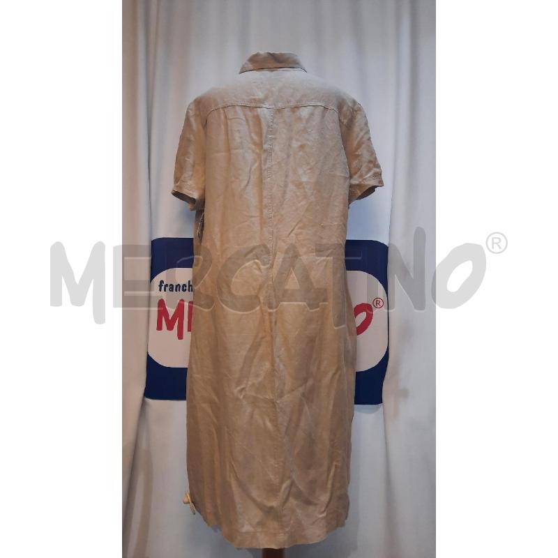 VESTITO DONNA CARLA FERRONI BEIGE | Mercatino dell'Usato Catania stazione centrale 3
