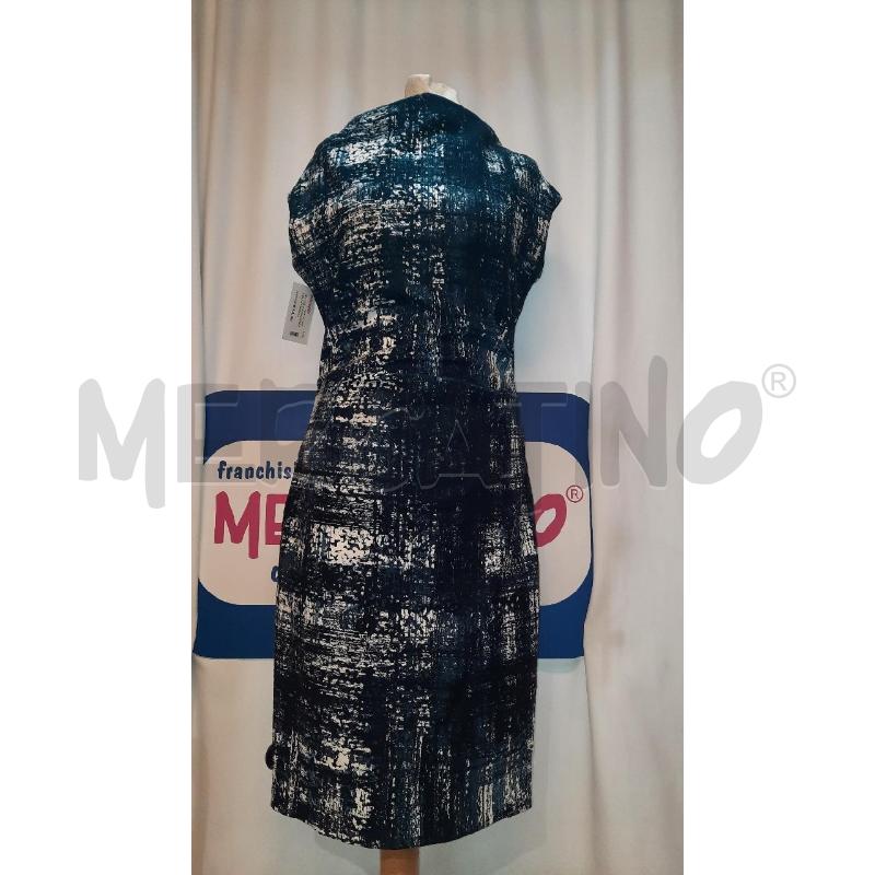 VESTITO DONNA CHIARA B BLU A FANTASIA | Mercatino dell'Usato Catania stazione centrale 1