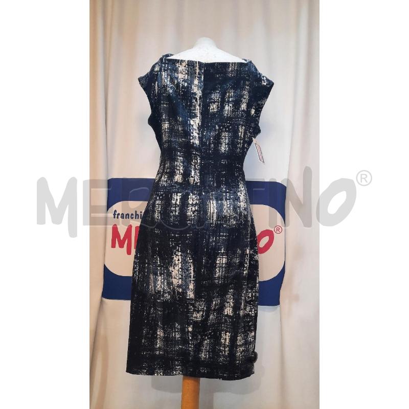 VESTITO DONNA CHIARA B BLU A FANTASIA | Mercatino dell'Usato Catania stazione centrale 3