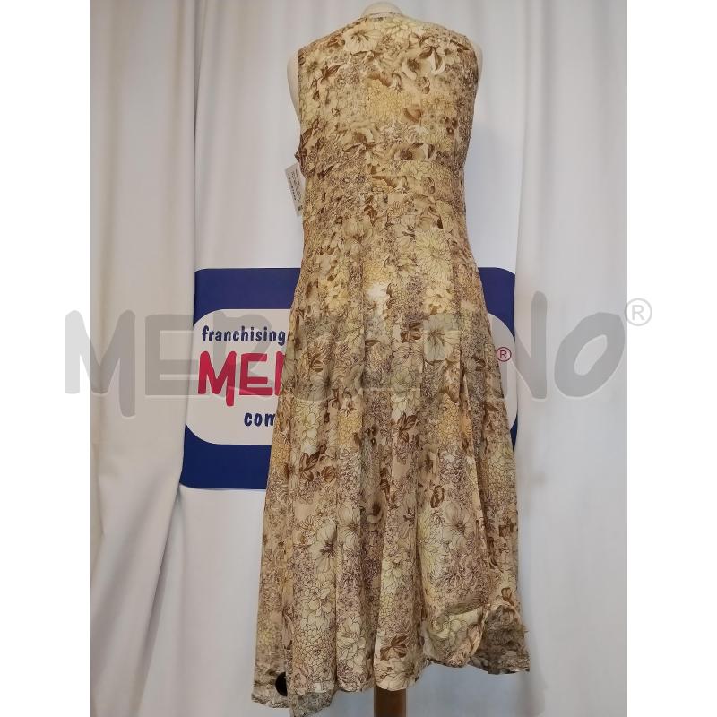 VESTITO DONNA CONTE OF FLORENCE  BEIGE A FANTASIA  | Mercatino dell'Usato Catania stazione centrale 3
