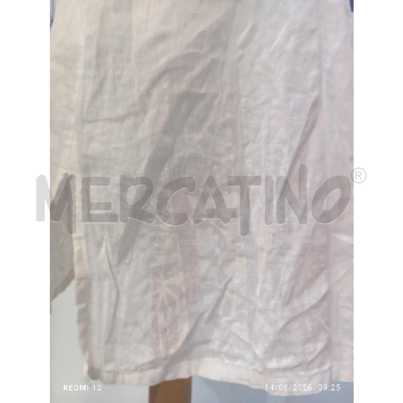 VESTITO DONNA COPRICOSTUME ANTICA SARTORIA BIANCA | Mercatino dell'Usato Catania stazione centrale 3