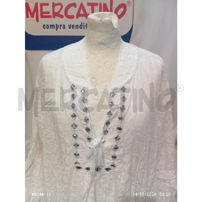 VESTITO DONNA COPRICOSTUME ANTICA SARTORIA BIANCA | Mercatino dell'Usato Catania stazione centrale 4