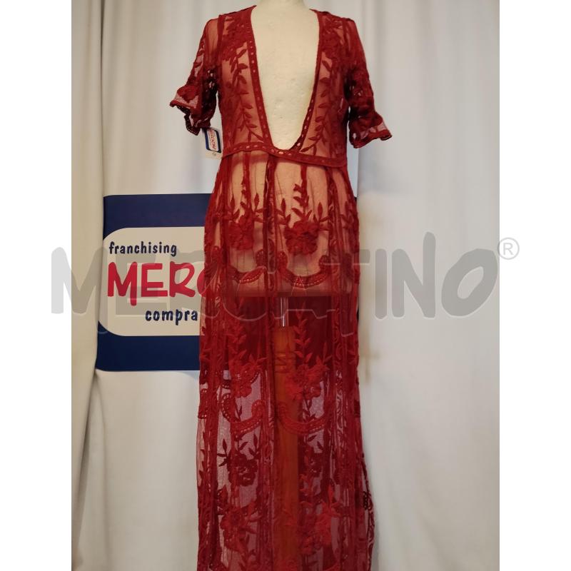 VESTITO DONNA COPRI COSTUME AMARANTO | Mercatino dell'Usato Catania stazione centrale 1