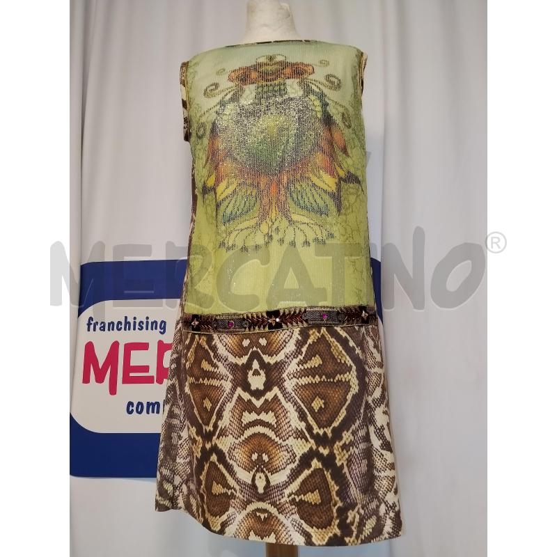 VESTITO DONNA CUSTO BARCELLONA A FANTASIA CON PAIÒÒETES | Mercatino dell'Usato Catania stazione centrale 1