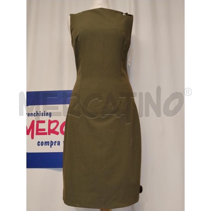 VESTITO DONNA DENNY ROSE VERDE CON CERNIERA DIETRO | Mercatino dell'Usato Catania stazione centrale 1