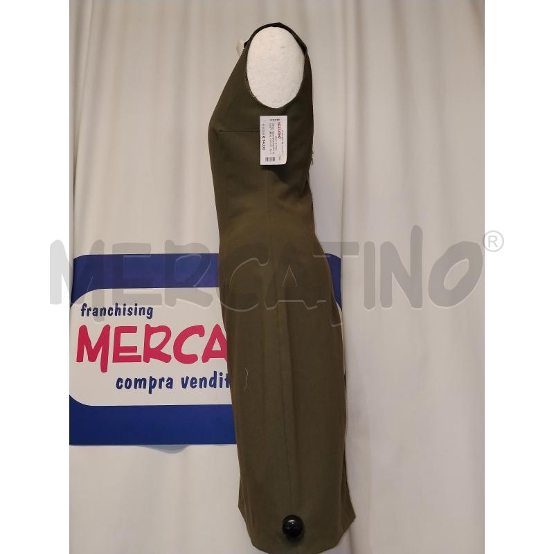 VESTITO DONNA DENNY ROSE VERDE CON CERNIERA DIETRO | Mercatino dell'Usato Catania stazione centrale 2
