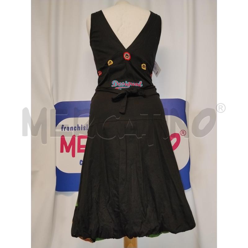 VESTITO DONNA DESIGUAL NERO SMANICATO  | Mercatino dell'Usato Catania stazione centrale 3
